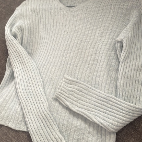 Burberry Sweater- Light Blue - Picture 5 of 9